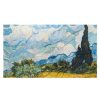 The Metropolitan Museum of Art Van Gogh Wheat Field With Cypresses Oversize Oblong Silk Scarf | Scarves & Wraps