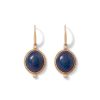 The Metropolitan Museum of Art Egyptian Hathor Lapis Drop Earrings | Earrings