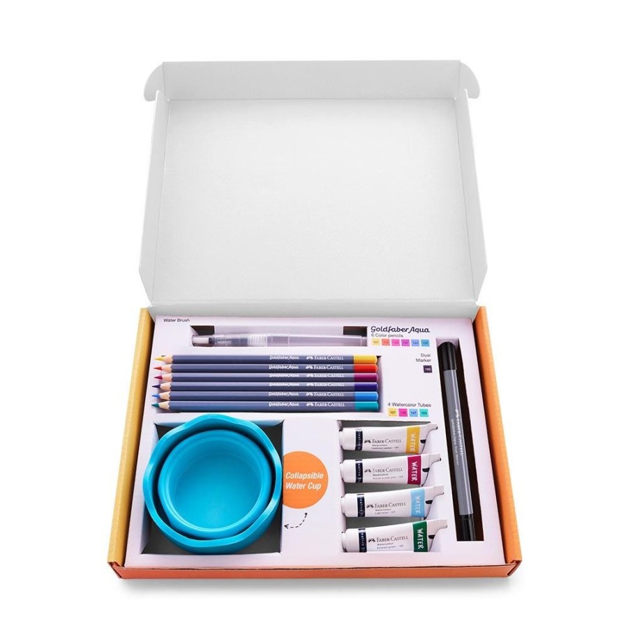 The Metropolitan Museum of Art Creative Studio Try It Box: Wet Mediums | Art Supplies & Easels