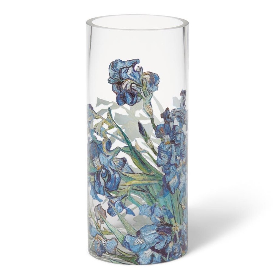 The Metropolitan Museum of Art Van Gogh Irises Glass Vase | Decorative Accents