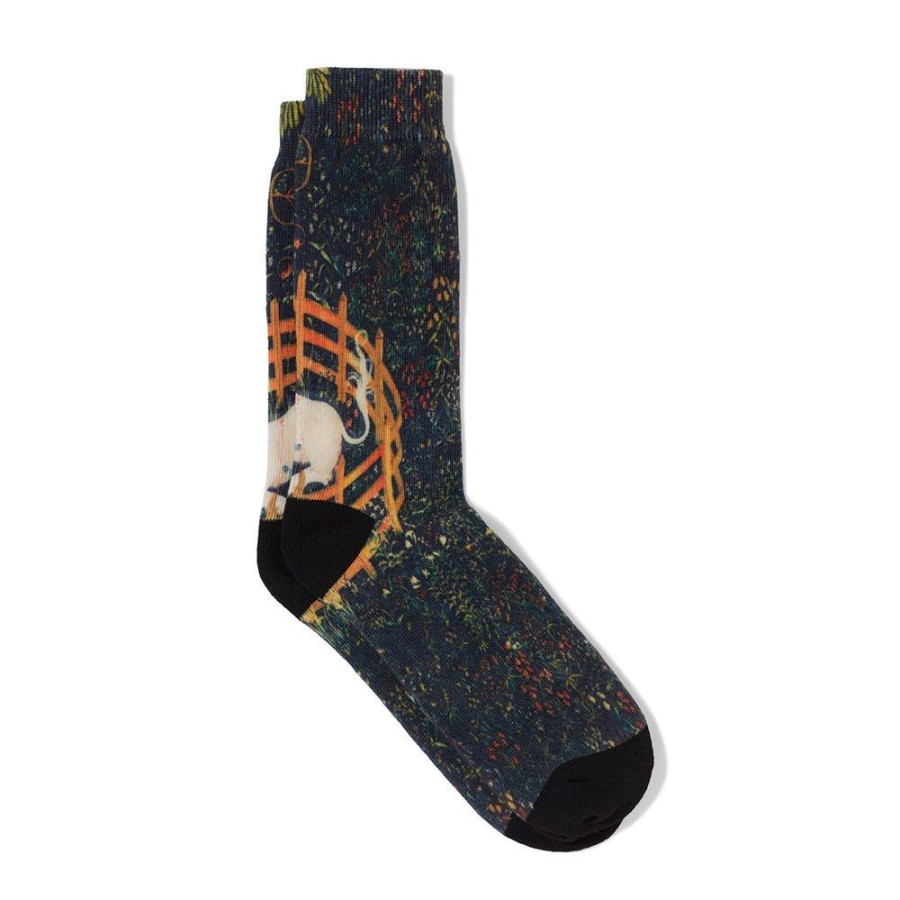 The Metropolitan Museum of Art Unicorn In A Garden Socks | Small Accessories