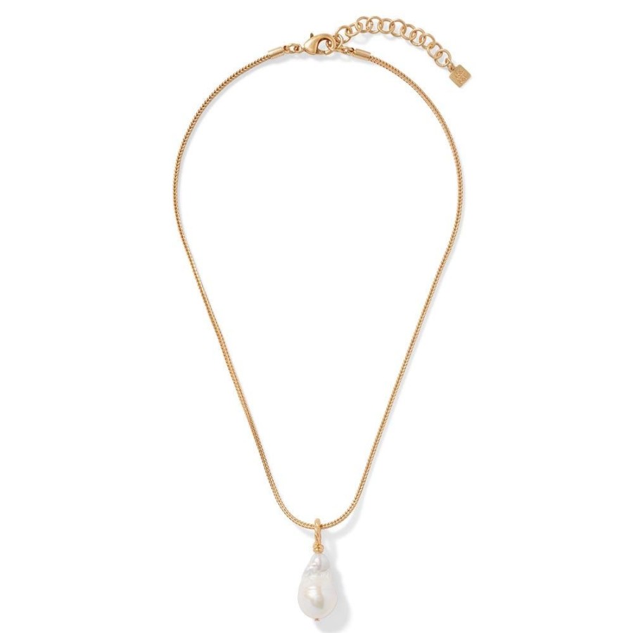 The Metropolitan Museum of Art Cypriot Twist Pearl Pendant Necklace | Necklaces