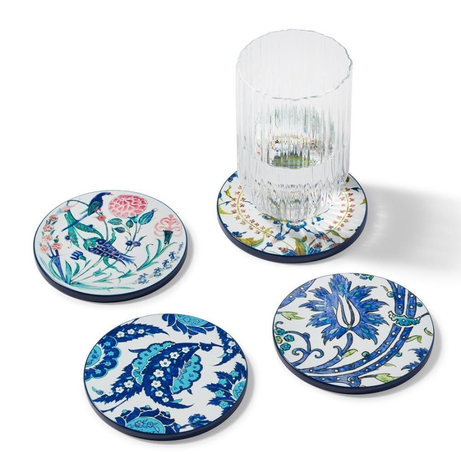 The Metropolitan Museum of Art Iznik Garden Lacquer Coasters | Tableware