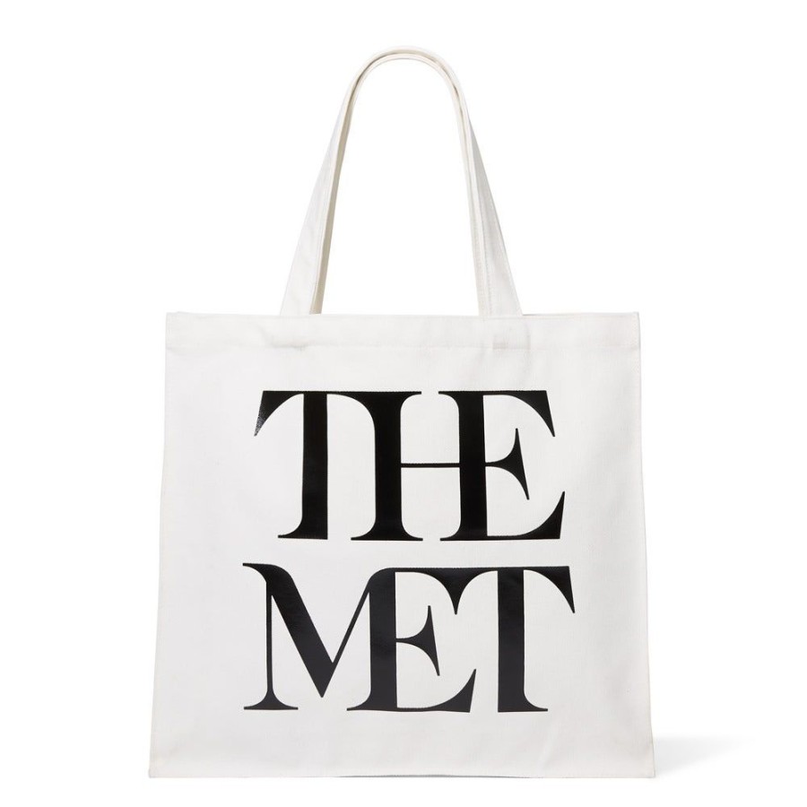 The Metropolitan Museum of Art Met Logo Canvas Tote | Bags