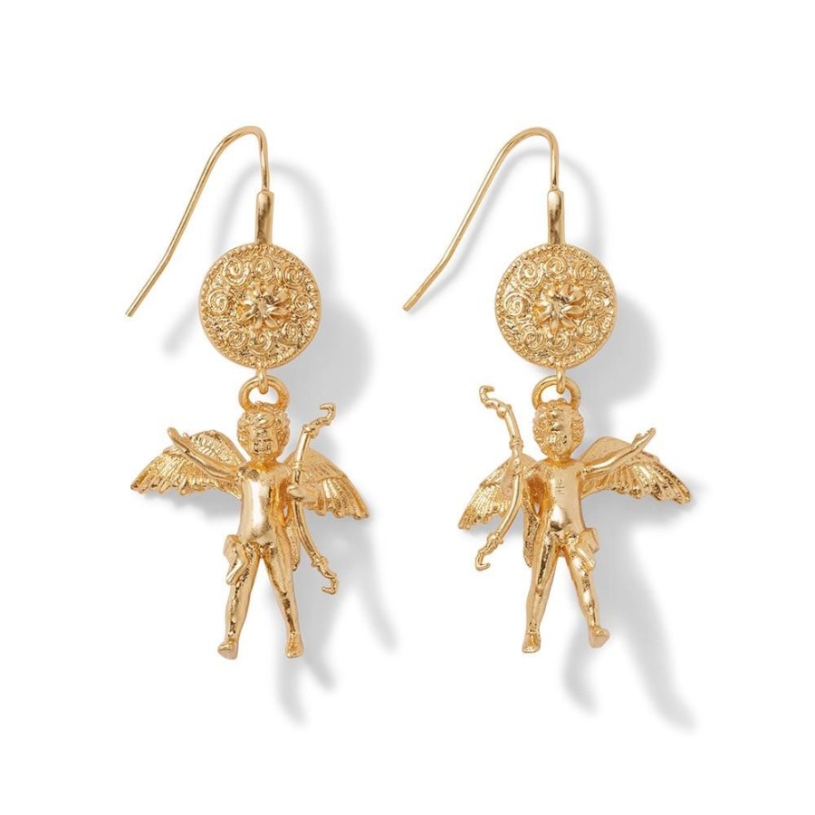 The Metropolitan Museum of Art Greek Eros Drop Earrings | Earrings