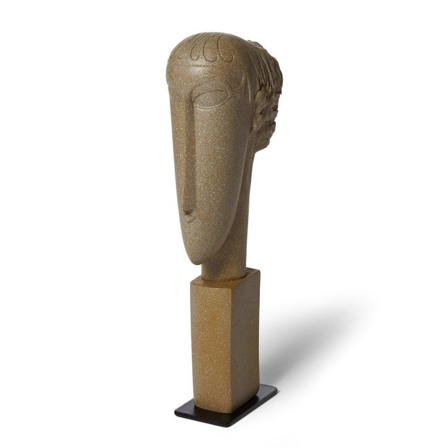 The Metropolitan Museum of Art Amedeo Modigliani: Green Tete Sculpture | Sculpture