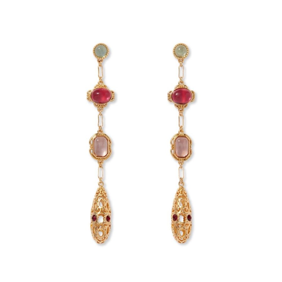 The Metropolitan Museum of Art Cascading Gems Drop Earrings | Earrings