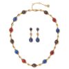 The Metropolitan Museum of Art Ancient Gems Multistone Statement Necklace And Triple-Drop Lapis Earrings Set | Jewelry Sets