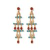 The Metropolitan Museum of Art Egyptian Nefer Amulet Chandelier Earrings | Earrings