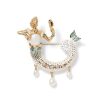 The Metropolitan Museum of Art Mermaid Baroque Pearl Brooch | Pins & Brooches