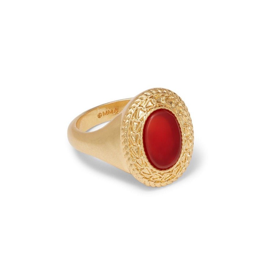 The Metropolitan Museum of Art Classical Carnelian Signet Ring | Rings