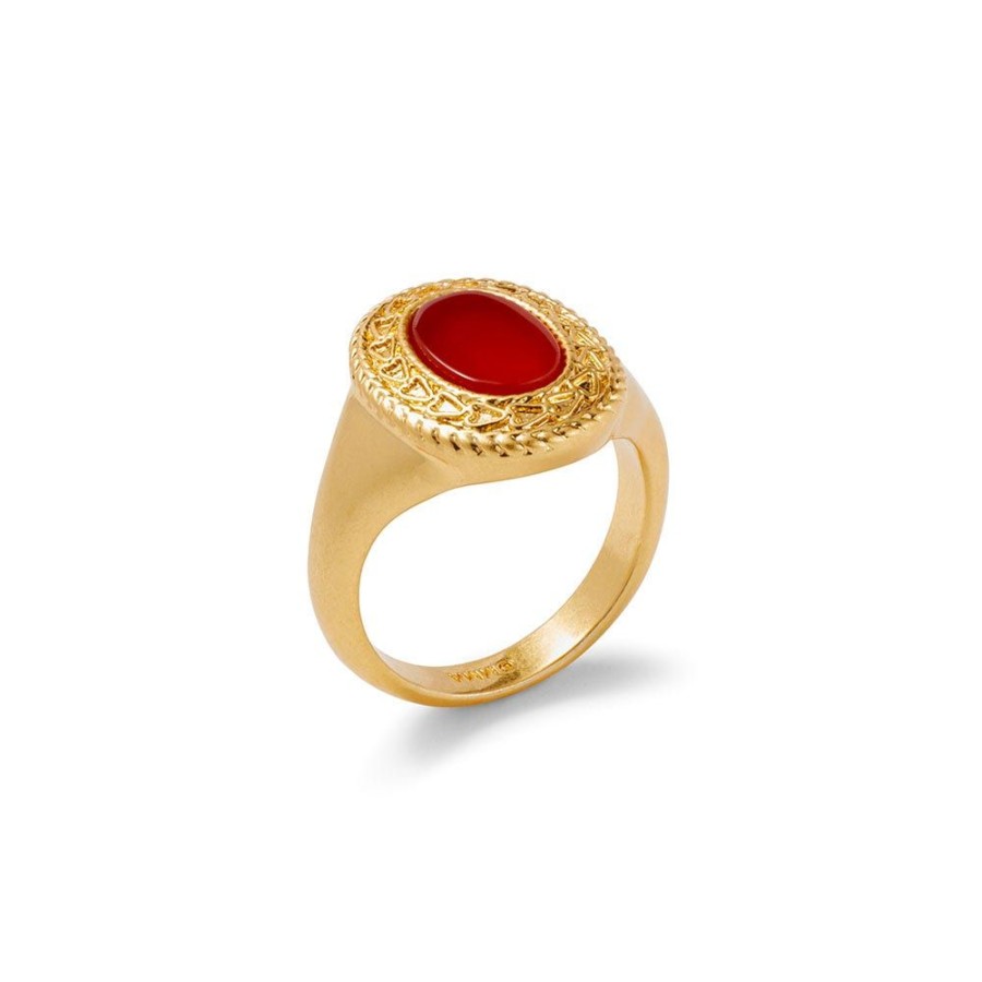 The Metropolitan Museum of Art Classical Carnelian Signet Ring | Rings