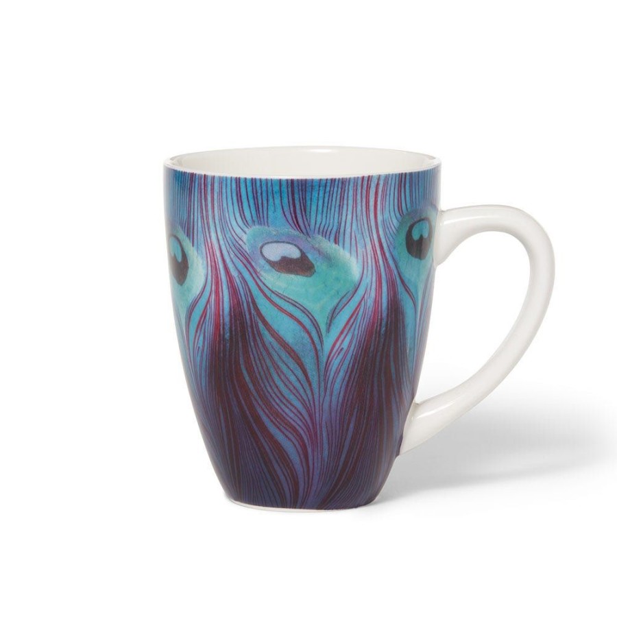 The Metropolitan Museum of Art Louis C. Tiffany Peacock Feather Covered Mug With Tea Infuser | Tableware