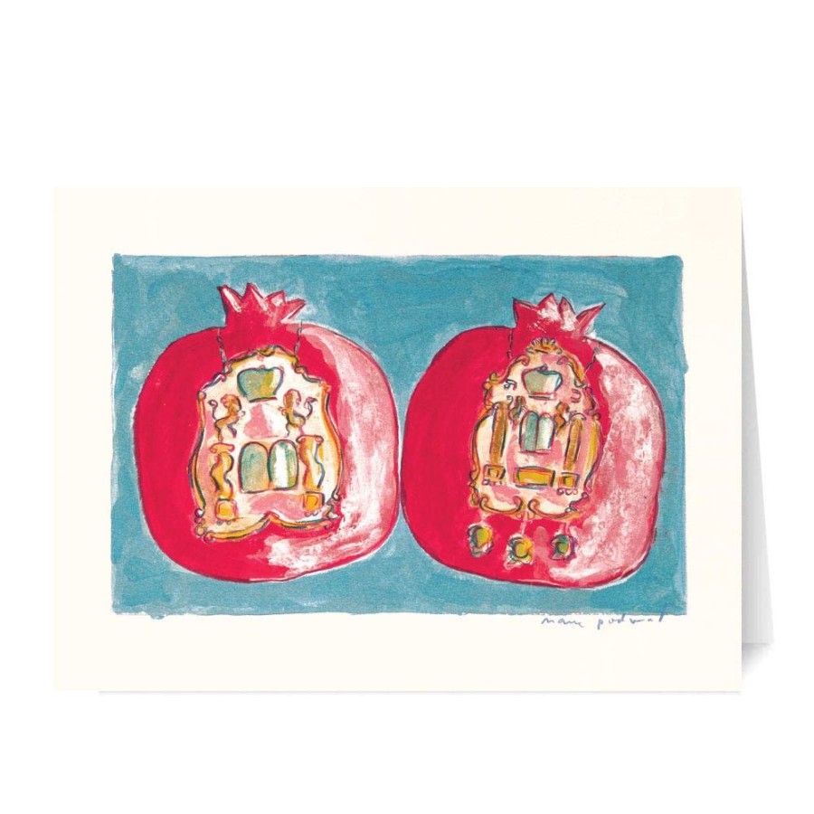 The Metropolitan Museum of Art Podwal: Pomegranate Rosh Hashanah Cards | Holiday Cards