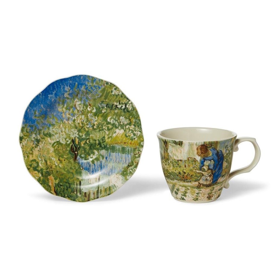 The Metropolitan Museum of Art Van Gogh First Steps Teacup And Saucer | Tableware