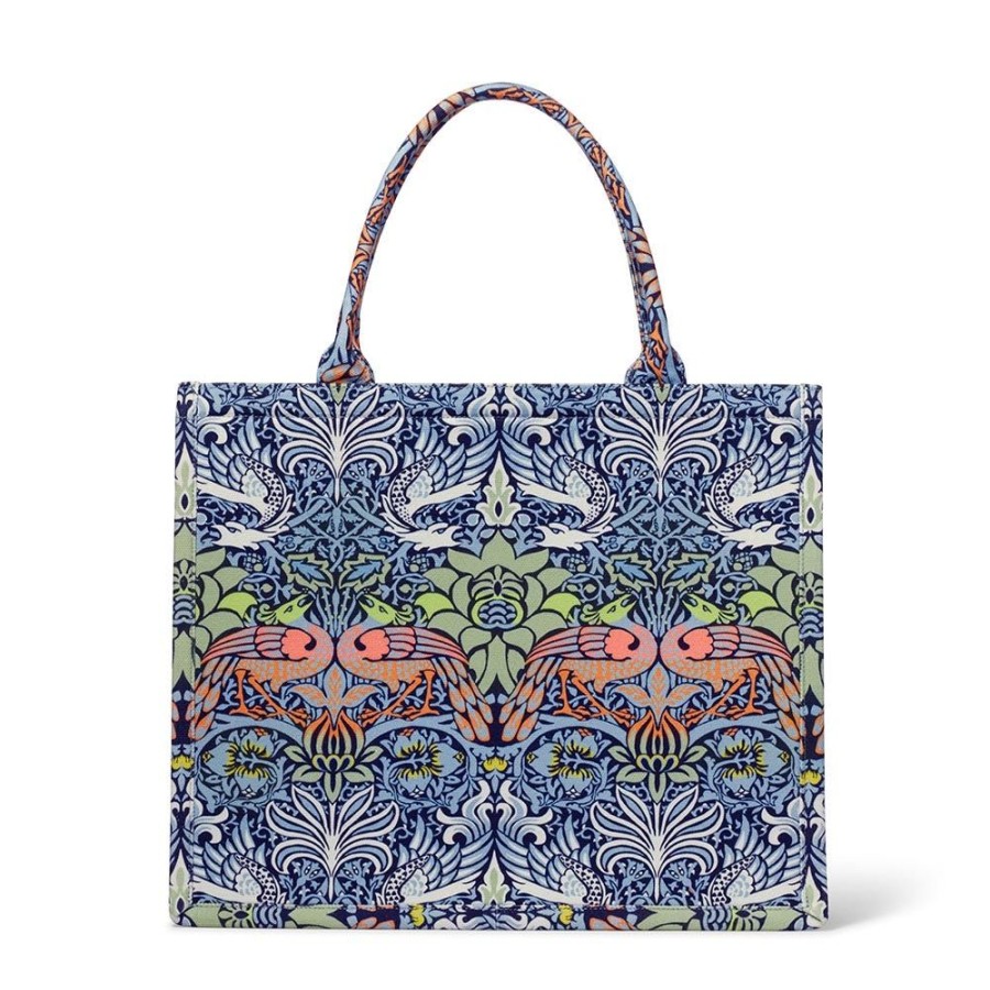 The Metropolitan Museum of Art William Morris Peacock And Dragon Oversize Structured Tote | Bags