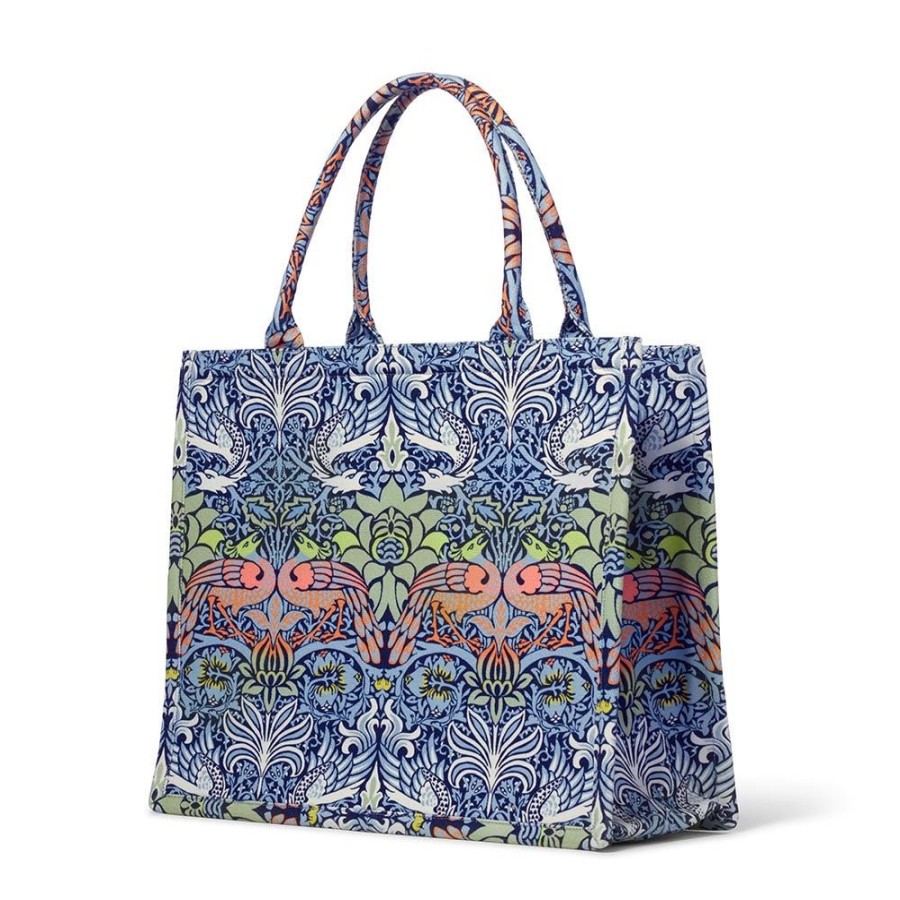 The Metropolitan Museum of Art William Morris Peacock And Dragon Oversize Structured Tote | Bags