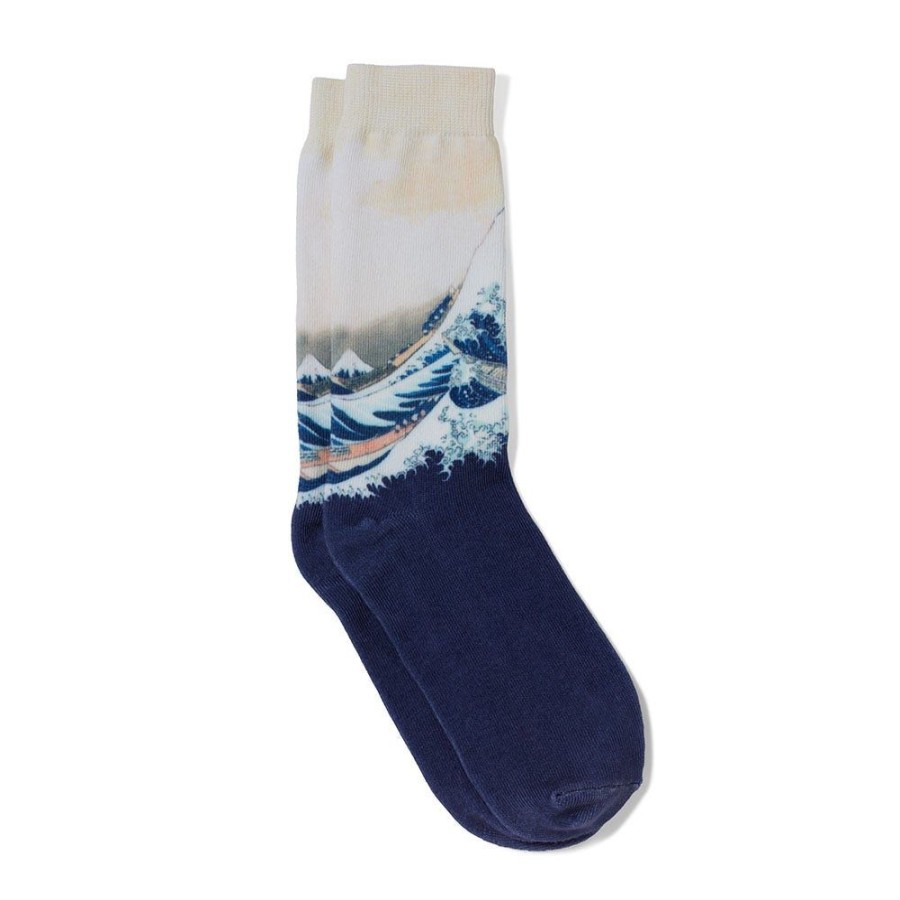 The Metropolitan Museum of Art Hokusai Great Wave Men'S Socks | Small Accessories