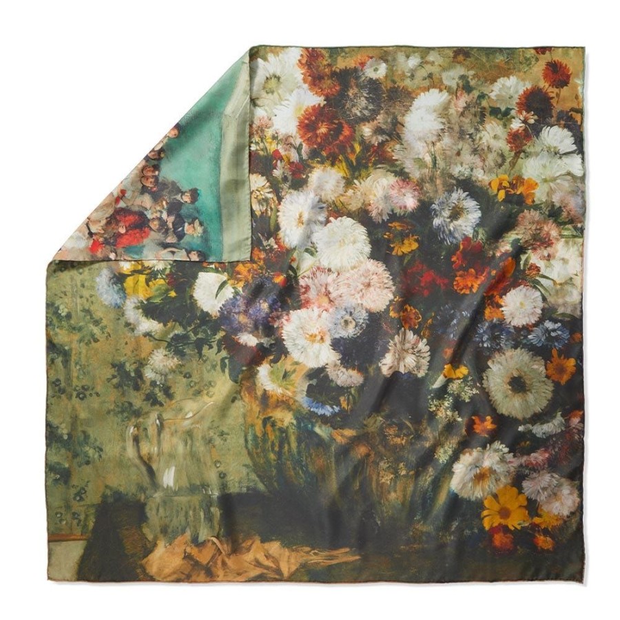 The Metropolitan Museum of Art Degas Impressions Double-Sided Square Silk Scarf | Scarves & Wraps