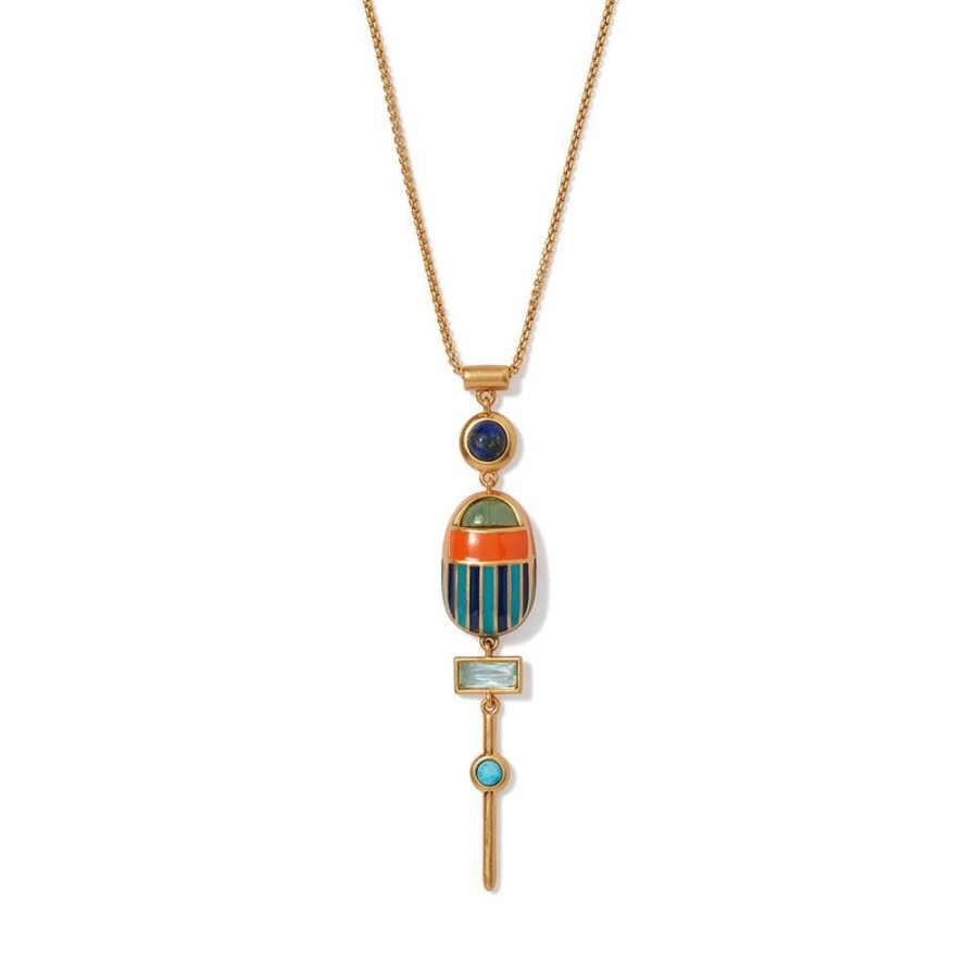 The Metropolitan Museum of Art Royal Scarab Lariat Necklace | Necklaces