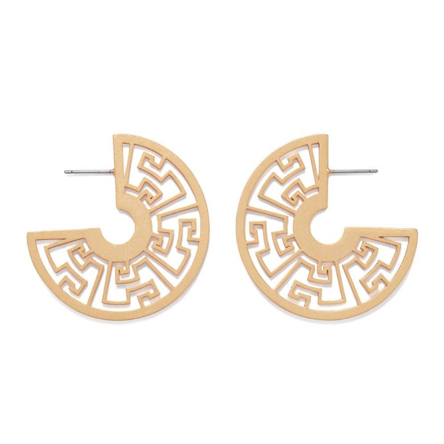 The Metropolitan Museum of Art Ancient Fretwork Earrings | Earrings