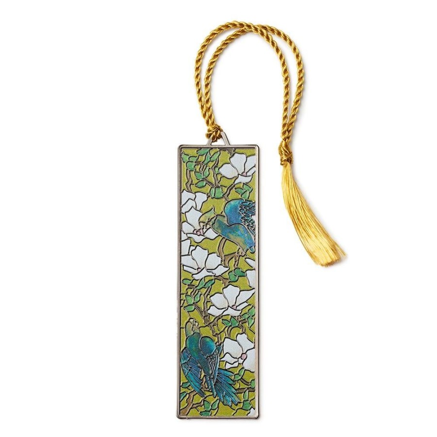 The Metropolitan Museum of Art Louis C. Tiffany Hibiscus And Parrots Bookmark | Office