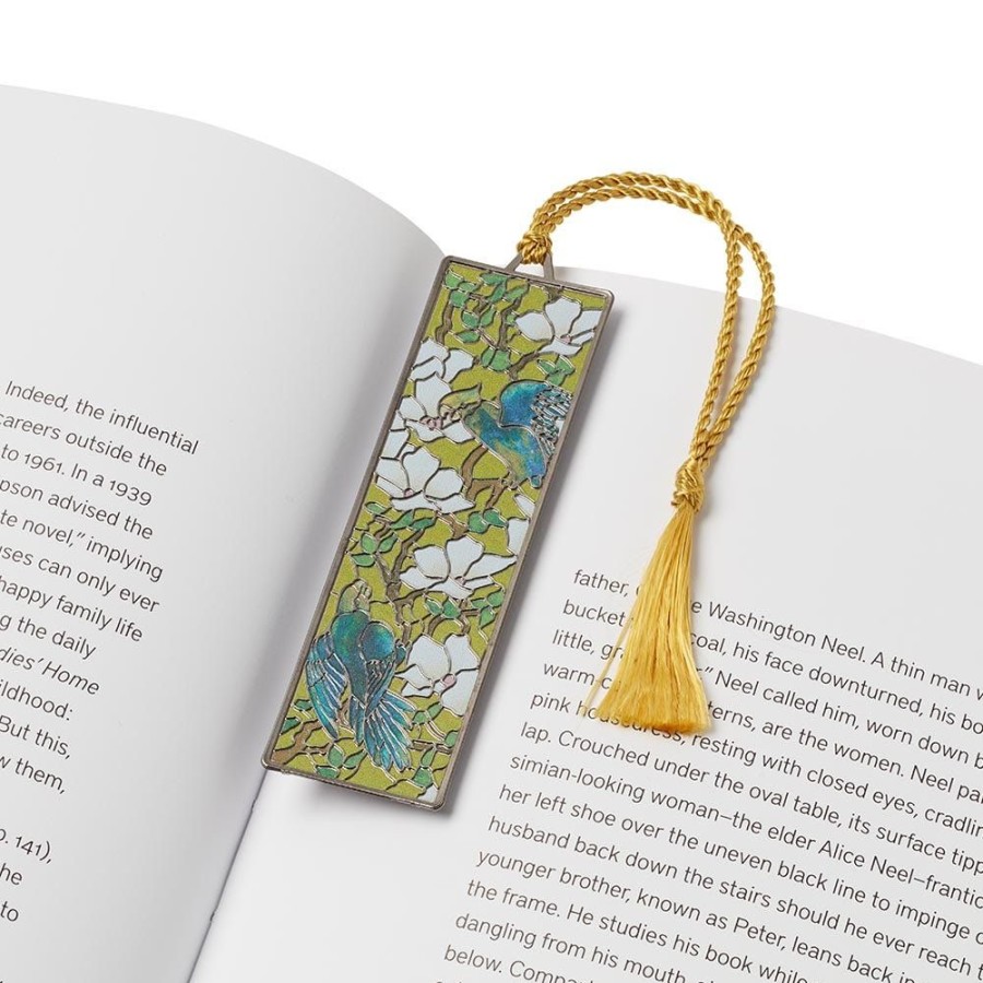 The Metropolitan Museum of Art Louis C. Tiffany Hibiscus And Parrots Bookmark | Office