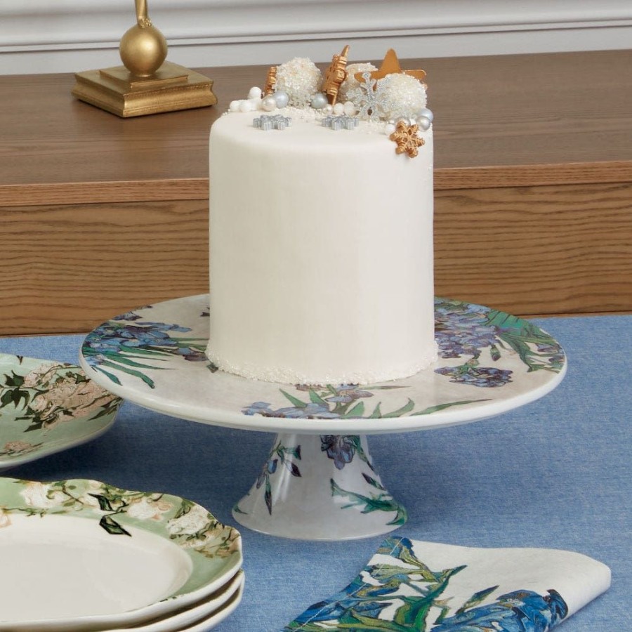 The Metropolitan Museum of Art Van Gogh Irises Cake Stand | Tableware