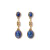 The Metropolitan Museum of Art Ancient Gems Triple-Drop Lapis Earrings | Earrings